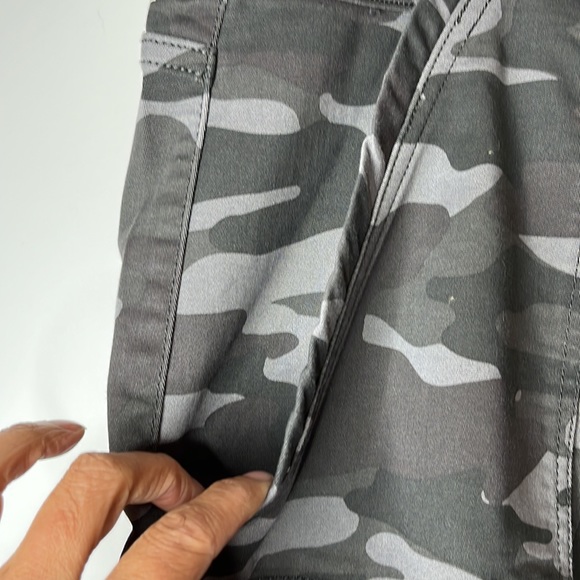 NWT Knox Rose Womens Mid-Rise Utility Ankle Skinny Pants SIZE 30W PLUS SIZE - Picture 3 of 10